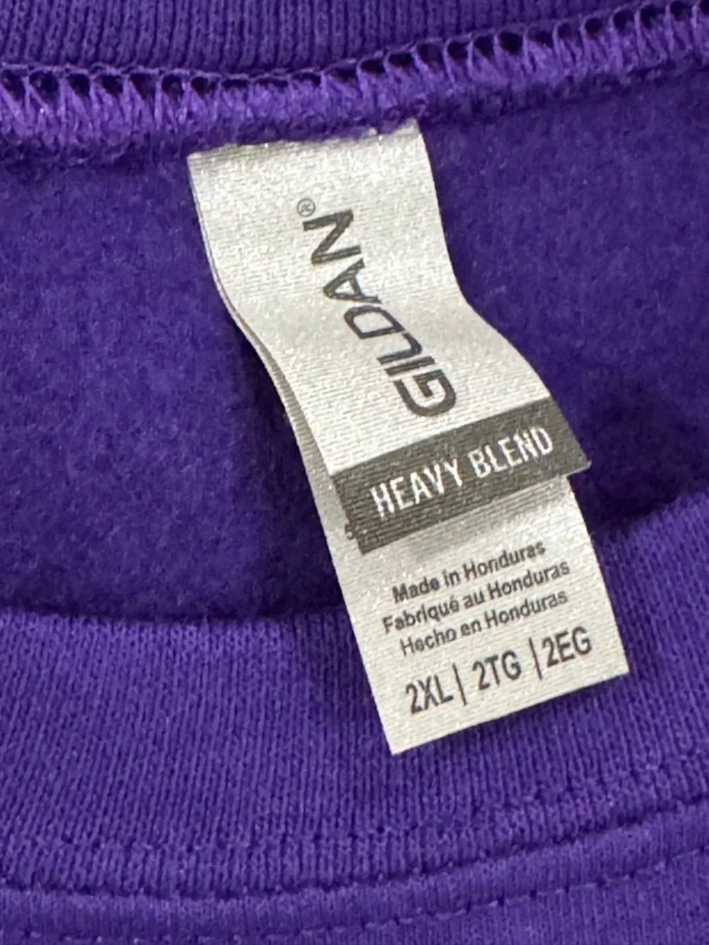 Barenaked Ladies BNL Popsicle Logo Purple Sweatshirt 2XL NWOT - Picture 3 of 3